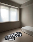 Multi-Face Carpet Skull Rug