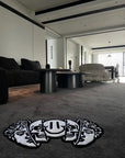 Multi-Face Carpet Skull Rug