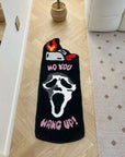 No You Hang Up Carpet Rug